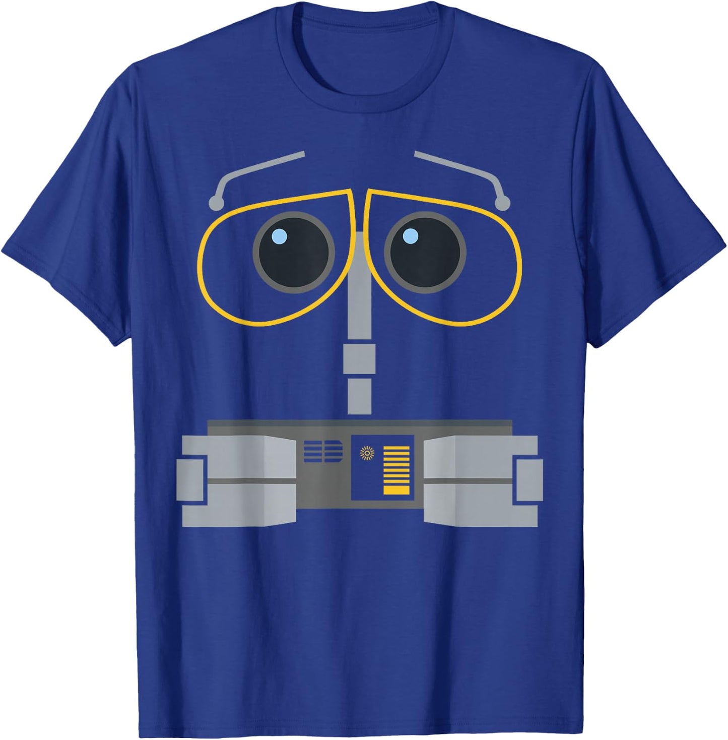 Disney Pixar WALL-E Robot Big Face Halloween Costume T-Shirt - T-Shirt | Royal