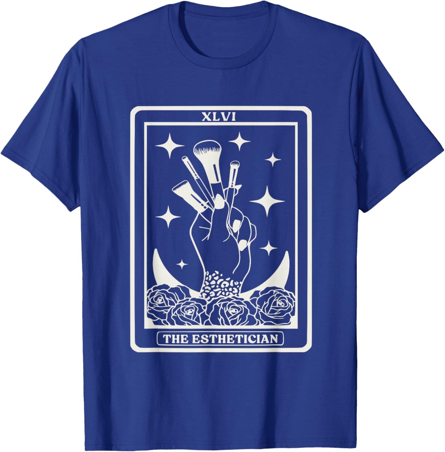 The Esthetician Tarot Card The Esthetician T-Shirt - T-Shirt | Royal