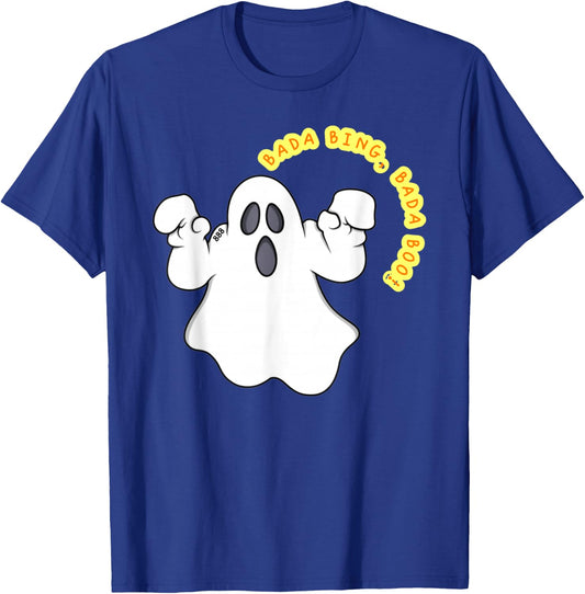 Halloween ghost bada bing, bada boo! 888 christinanicci.live T-Shirt - T-Shirt | Royal