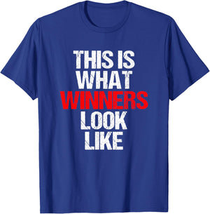 This is what winners look like winning Game Match T-Shirt - T-Shirt | Royal