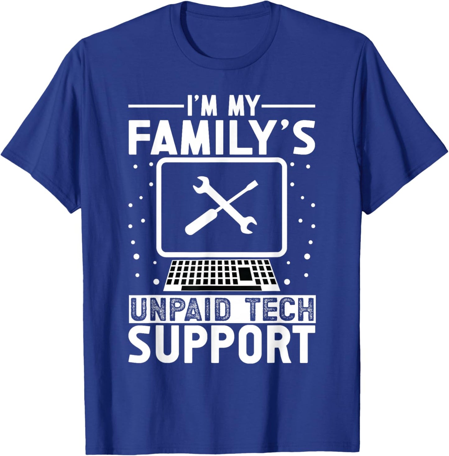 Tech Support T-Shirt - T-Shirt | Royal