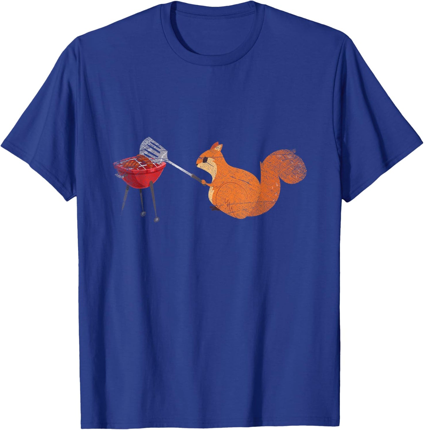 Squirrel Barbecue T-Shirt - T-Shirt | Royal