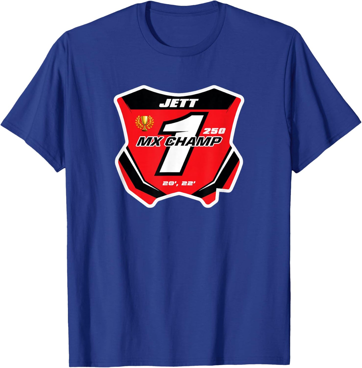 Jett Lawrence JL18 T-Shirt - T-Shirt | Royal