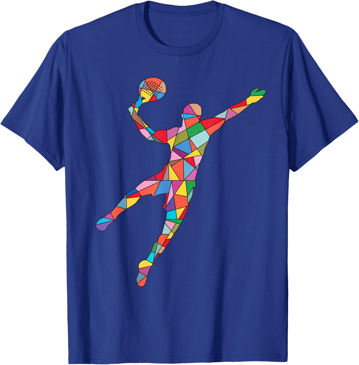 Padel Tennis Paddleball Boys Men Kids Padel T-Shirt - T-Shirt | Royal