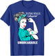 Trigeminal Neuralgia Warrior Unbreakable Awareness Gift T-Shirt - T-Shirt | Royal