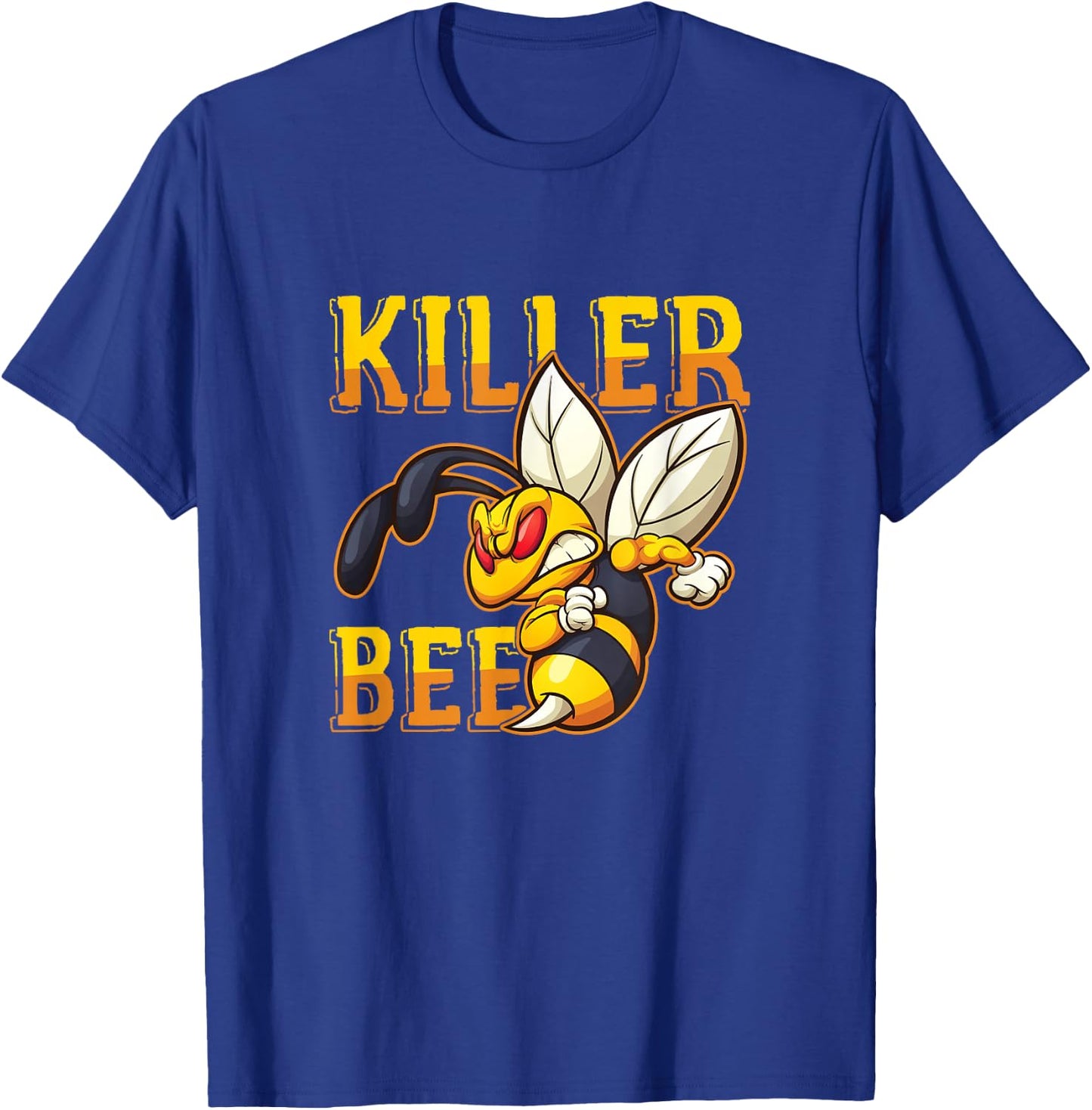 Awesome Killer Bee Hornet Yellowjacket Honeybee Lover Small T-Shirt - T-Shirt | Royal