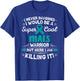 Median Arcuate Ligament Syndrome Cool MALS Warrior MALS T-Shirt - T-Shirt | Royal
