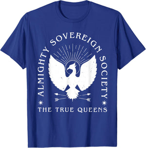 Almighty Sovereign Society | Zodiac Academy Geraldine Grus T-Shirt - T-Shirt | Royal