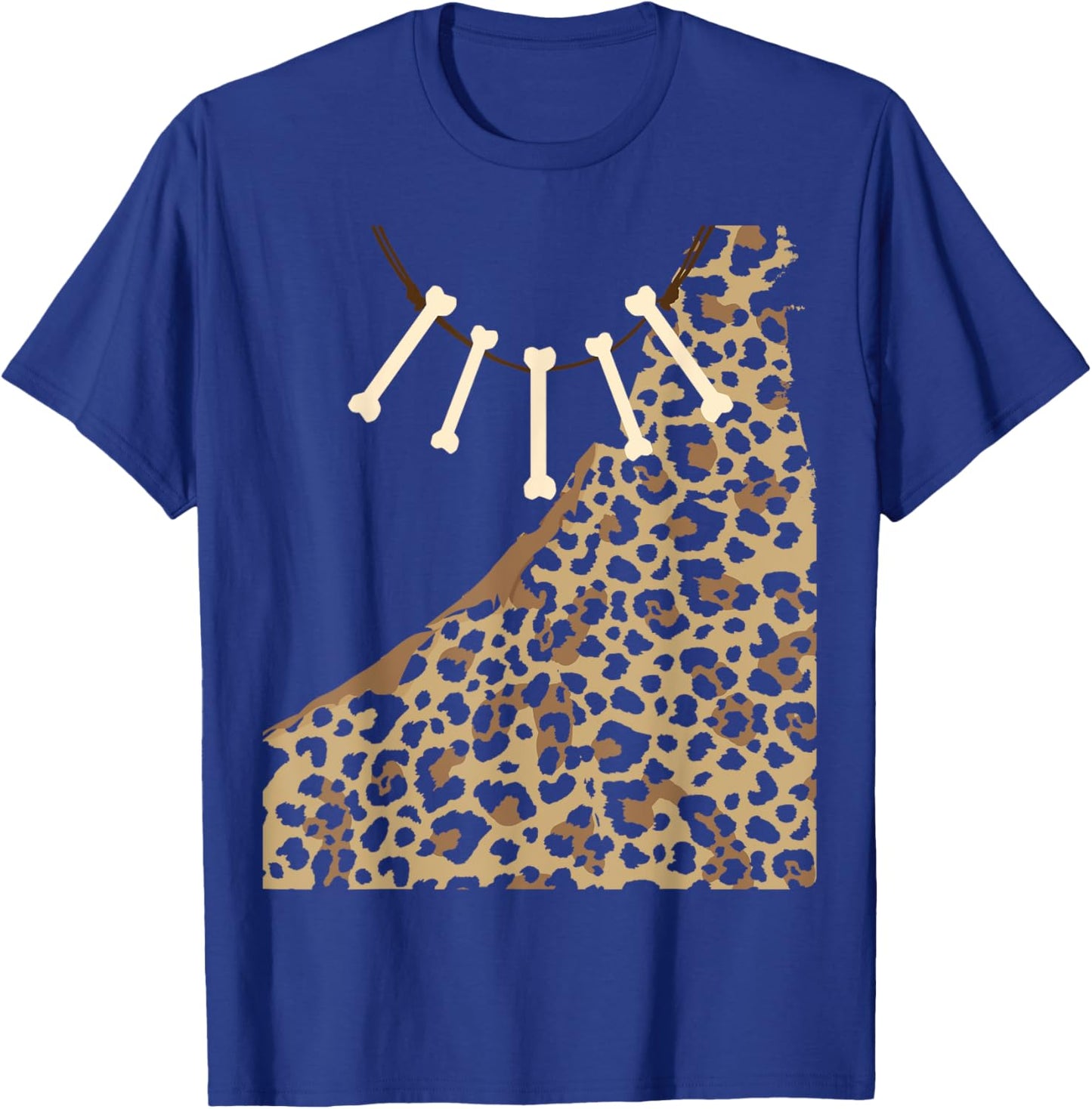 Caveman Costume Cosplay Cave Diving Hiker Explorer T-Shirt - T-Shirt | Royal