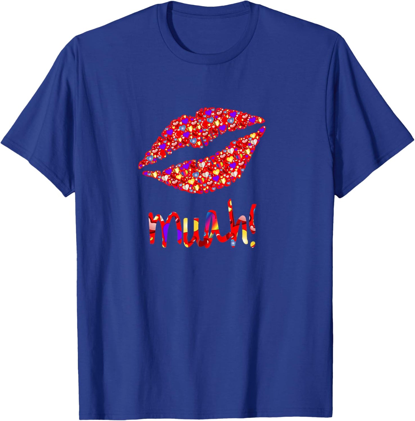Sexy Kiss, Red Hot Lips Muah! T-Shirt - T-Shirt | Royal