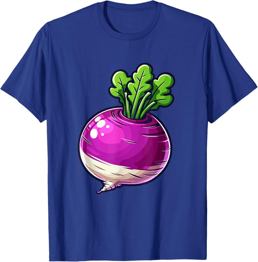 Turnip Food Funny Turnip Lover Cool Turnip T-Shirt - T-Shirt | Royal
