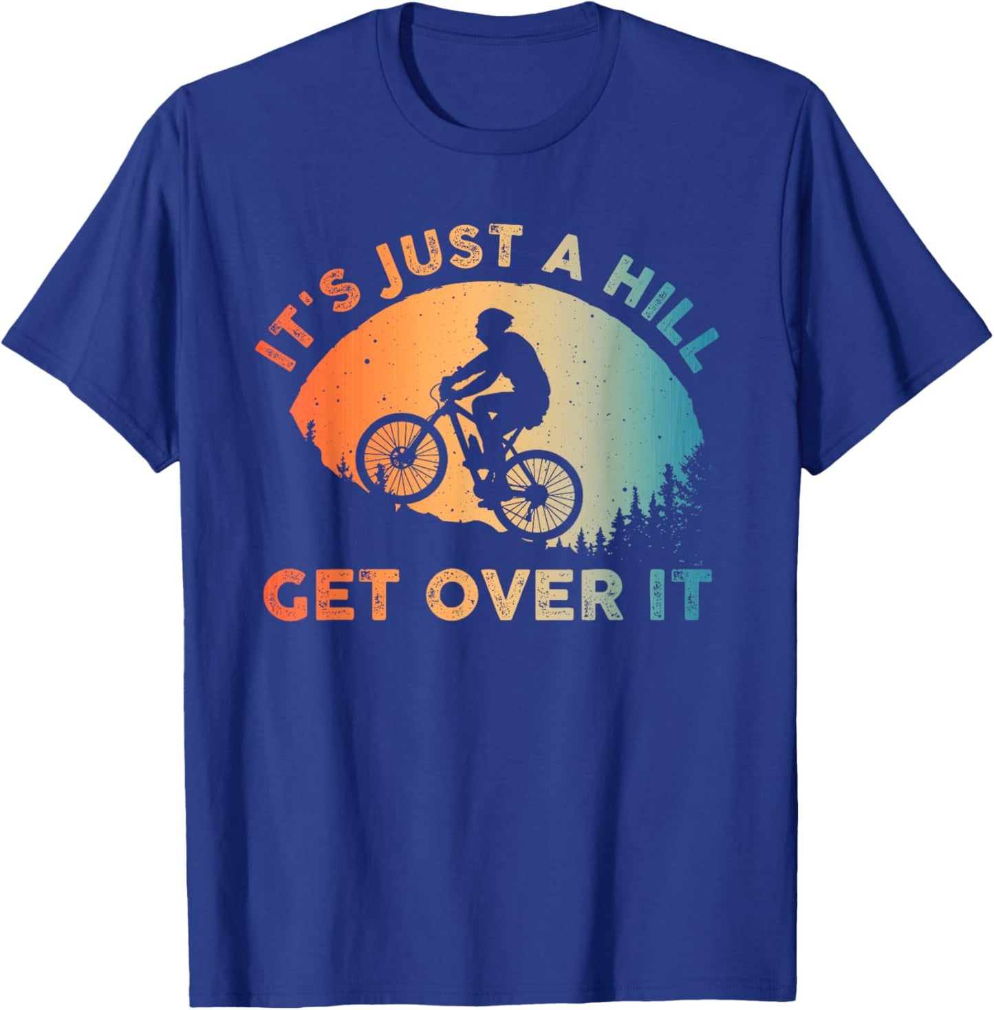 Funny Mountain Biking Design Women Trail Ride Lover T-Shirt - T-Shirt | Royal