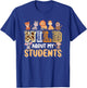 Wild About My Students Animals Teacher T-Shirt - T-Shirt | Royal