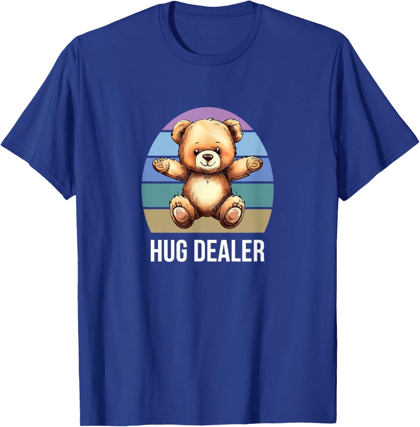 Hug Dealer - Cute Teddy Bear T-Shirt - T-Shirt | Royal