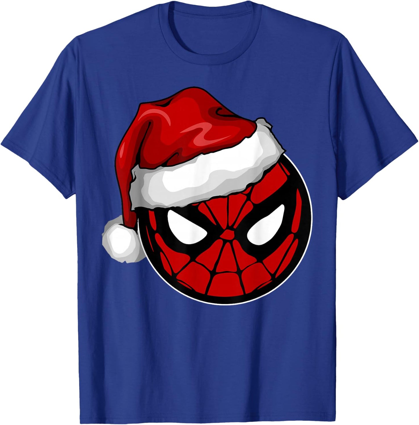 Marvel Christmas Spider-Man Santa Hat T-Shirt - T-Shirt | Royal
