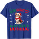 Cute Cardigan Welsh Corgi Dog Christmas On The Naughty List Women T-Shirt - T-Shirt | Royal