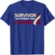 Survivor I'm Stronger Than Oral Head & Neck Cancer Survivor T-Shirt - T-Shirt | Royal