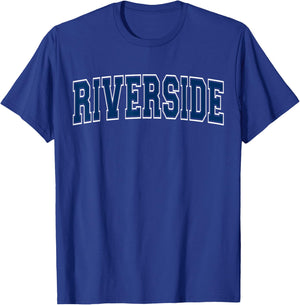 Everyday Varsity Style Riverside T-Shirt - T-Shirt | Royal