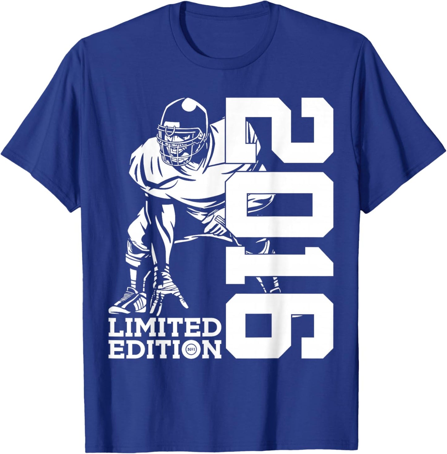 9th BIRTHDAY FOOTBALL LIMITED EDITION 2016 FOOTBALL T-Shirt - T-Shirt | Royal