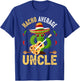 Funny Nacho Average Uncle Cinco De Mayo Mexican T-Shirt - T-Shirt | Royal