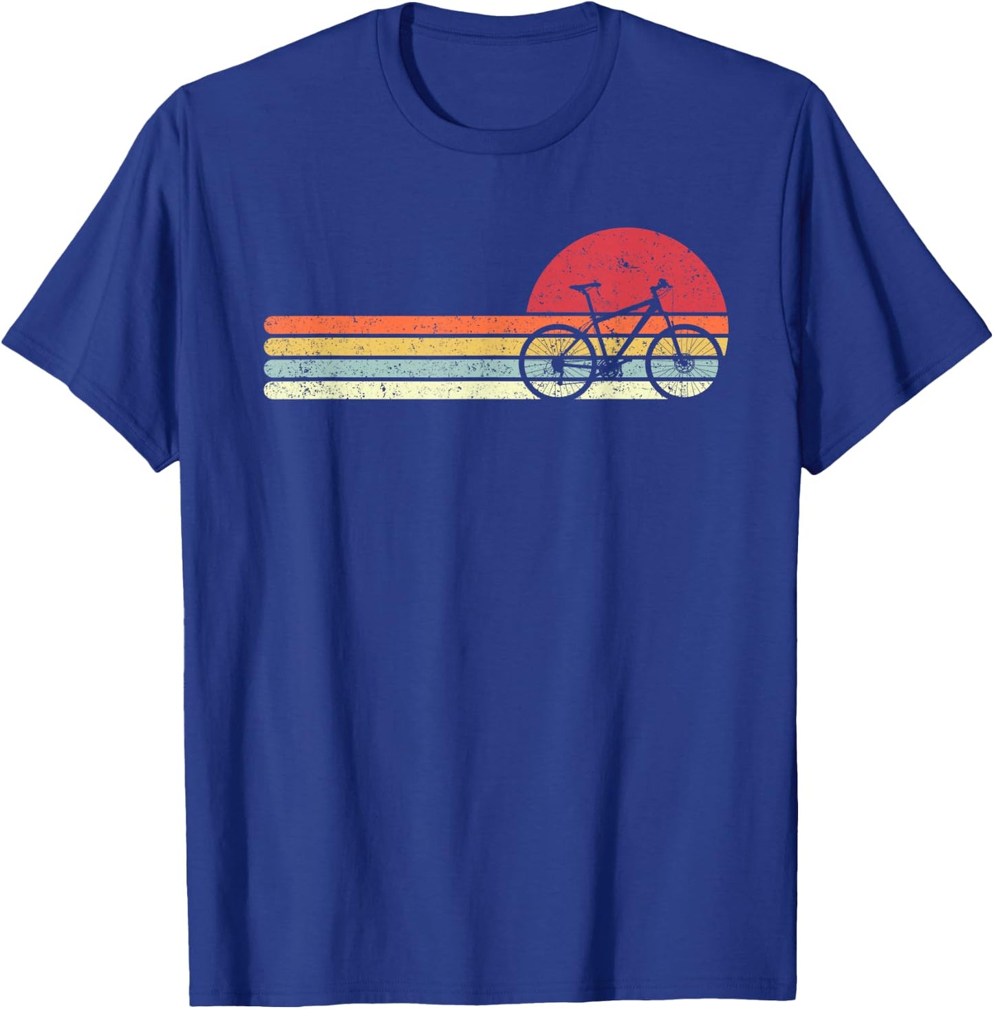 Cycling Shirt. Retro Style For Cyclist T-Shirt - T-Shirt | Royal