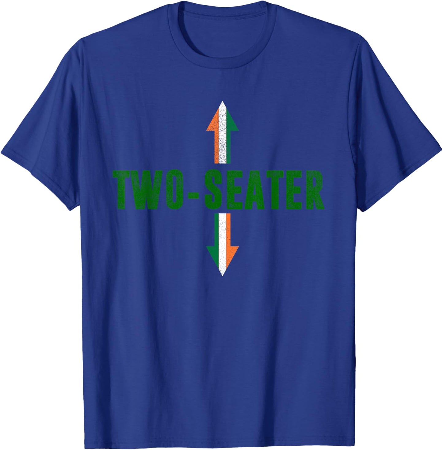 Irish Flag Two Seater Party-Trashy Adult Humor St Patrick's T-Shirt - T-Shirt | Royal