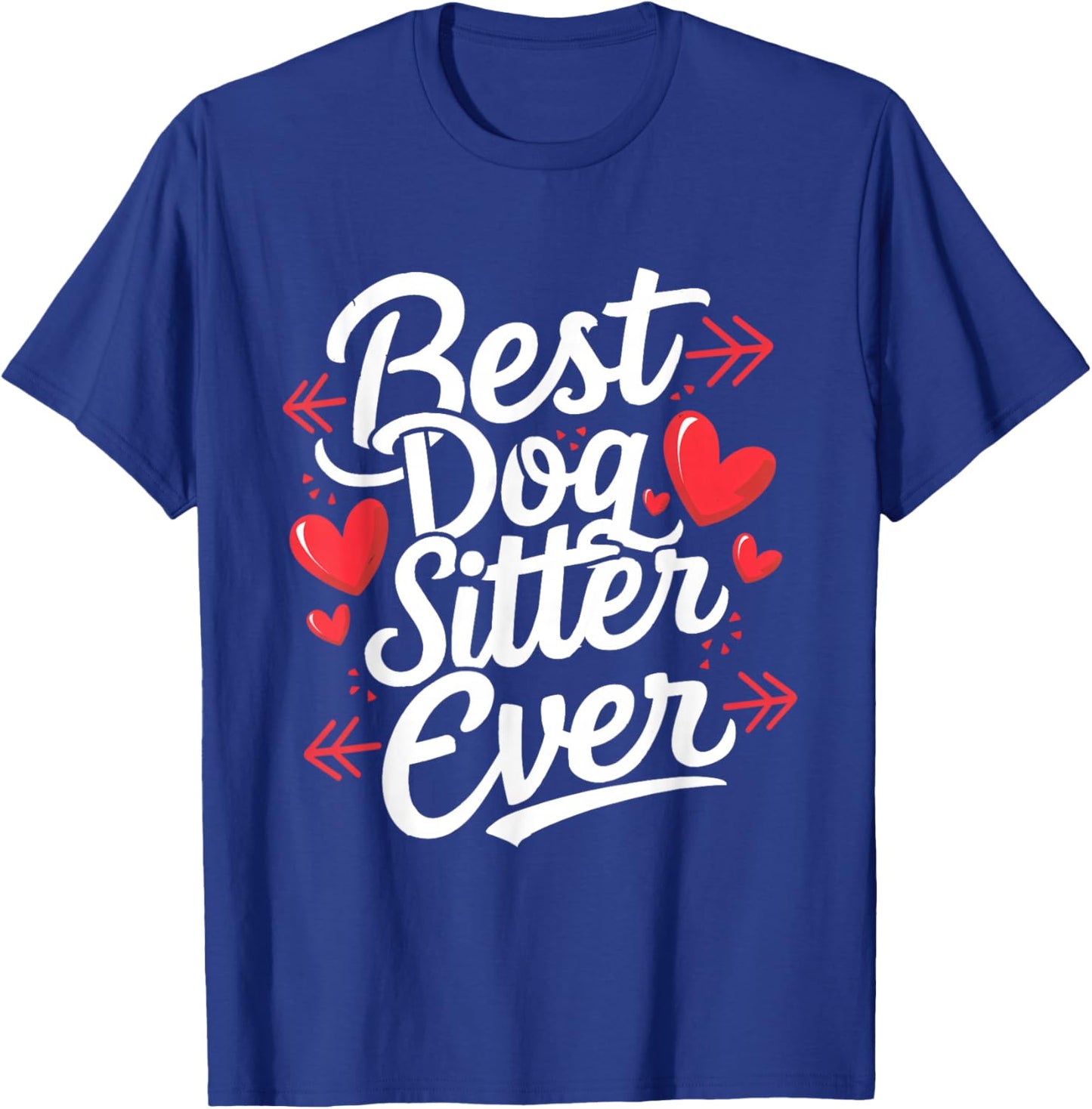 Dog babysitter cute T-Shirt - T-Shirt | Royal