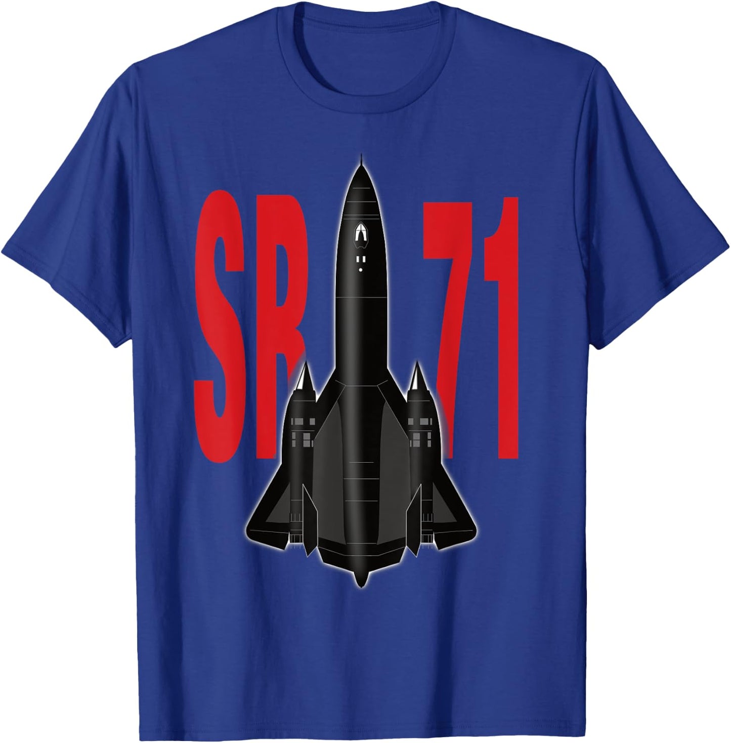 SR-71 Blackbird T-Shirt - T-Shirt | Royal