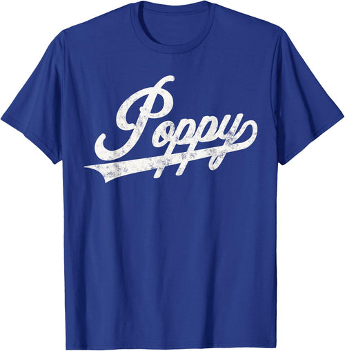 Poppy Retro Style Father’s day Gift Papa Grandpa