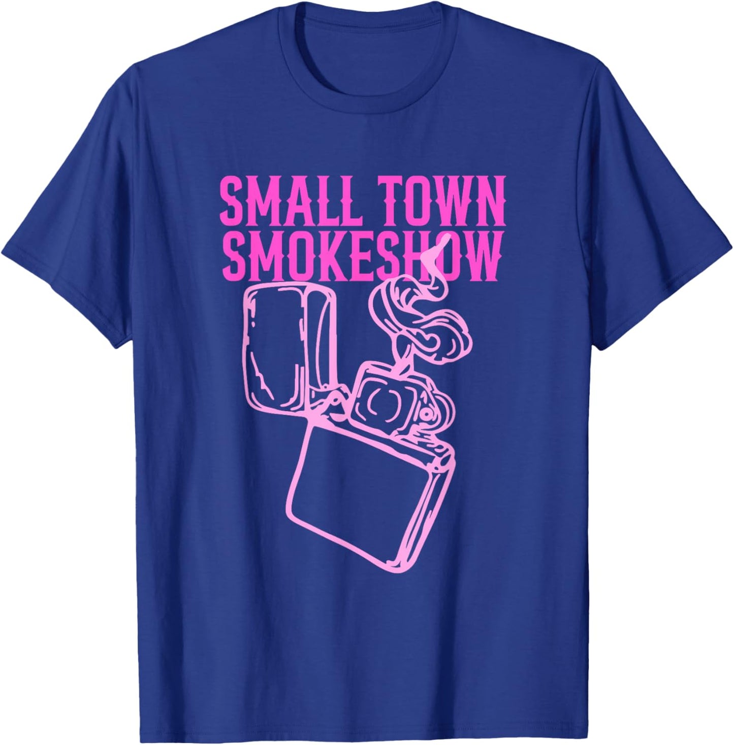 Small Town Smokeshow Apparel T-Shirt - T-Shirt | Royal
