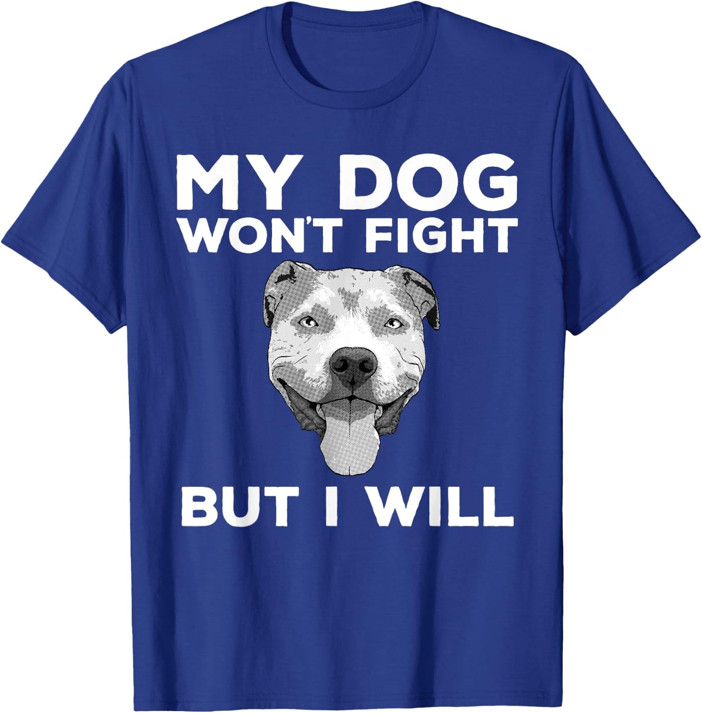 Cool Pitbull Women Pitbull Terrier Owner Dog Lovers T-Shirt - T-Shirt | Royal