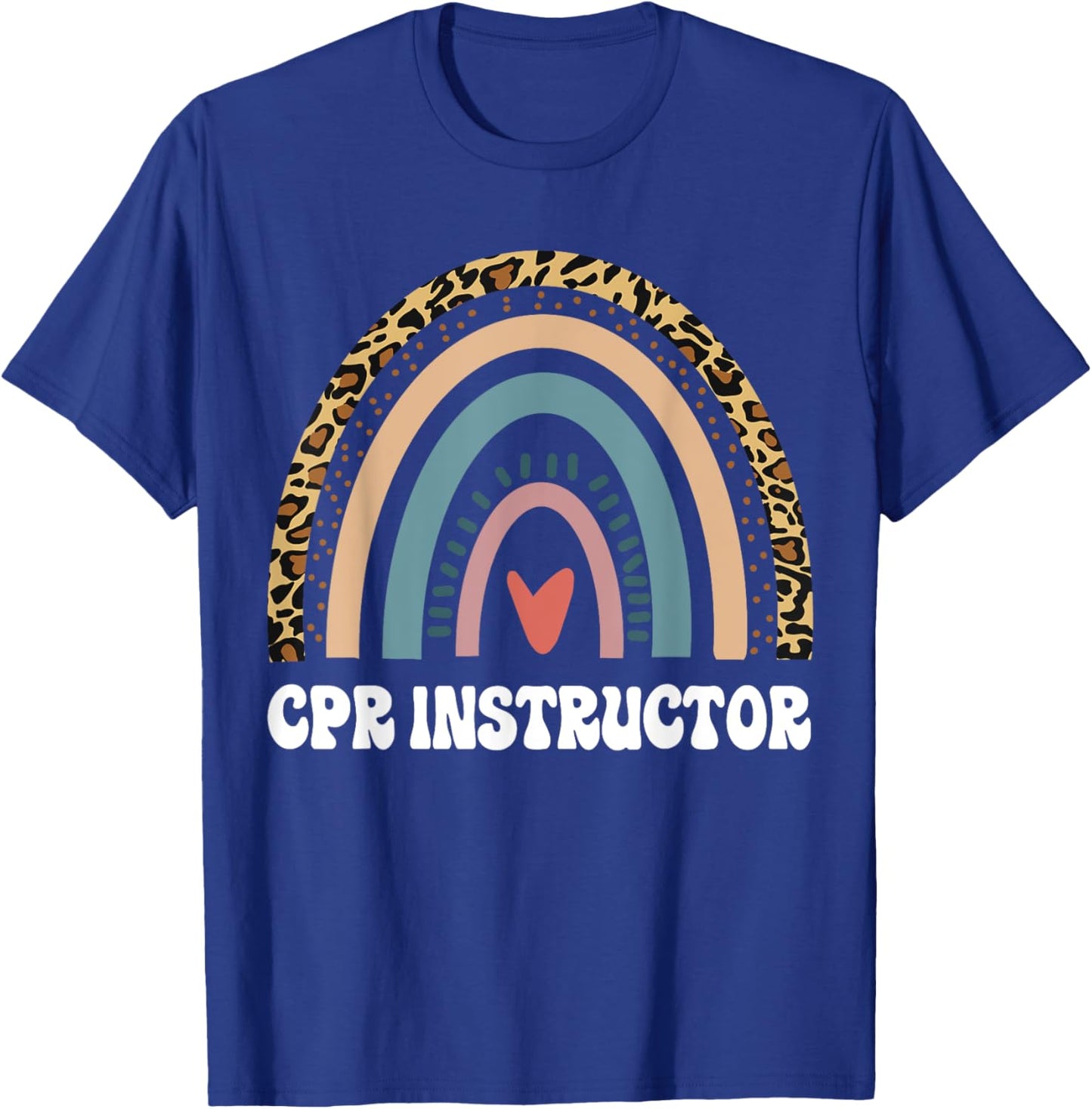 CPR Instructor Training and Teaching EMS Ambulance T-Shirt - T-Shirt | Royal