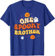 One Spooky Brother Boo Halloween Cute Family Matching Group T-Shirt - T-Shirt | Royal