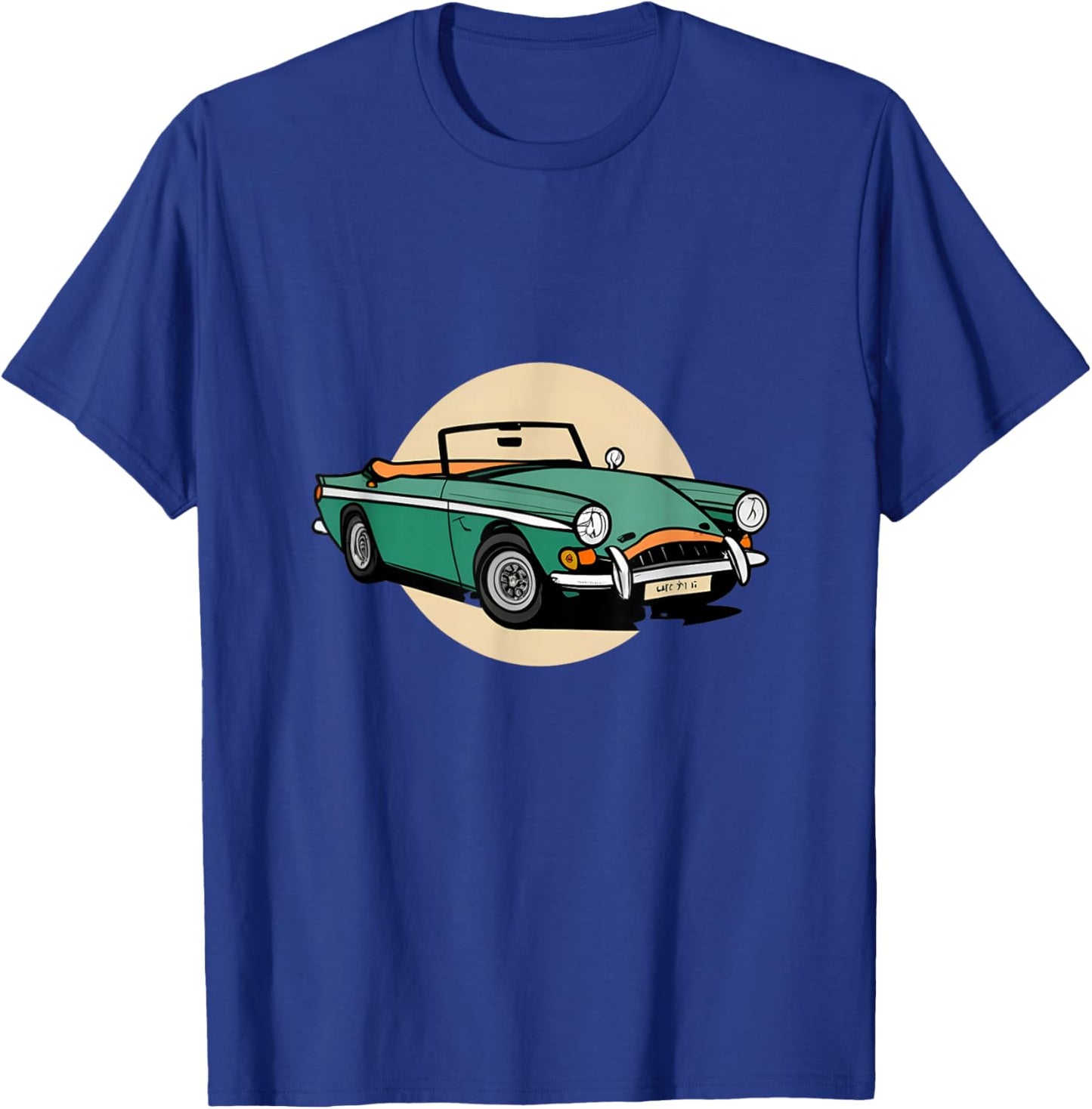 1960's Sunbeam Alpines Tiger V8 T-Shirt - T-Shirt | Royal