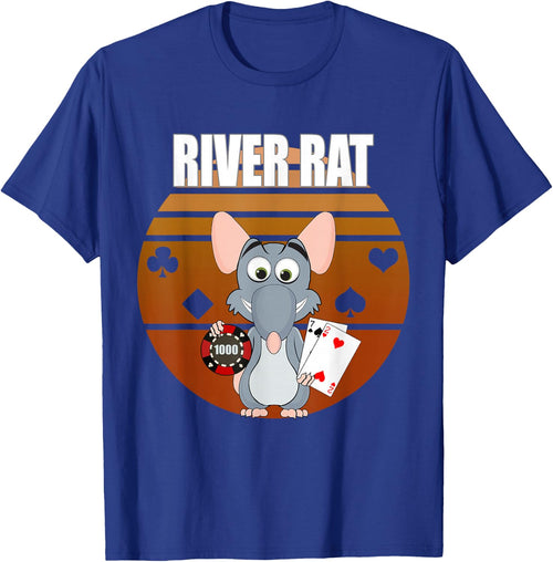 River Rat Poker Funny Texas Holdem design