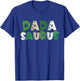 Dada Saurus Matching Family Birthday Dinosaur Men Women Kids T-Shirt - T-Shirt | Royal