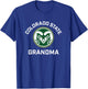 Colorado State University Rams Arched Grandma T-Shirt - T-Shirt | Royal