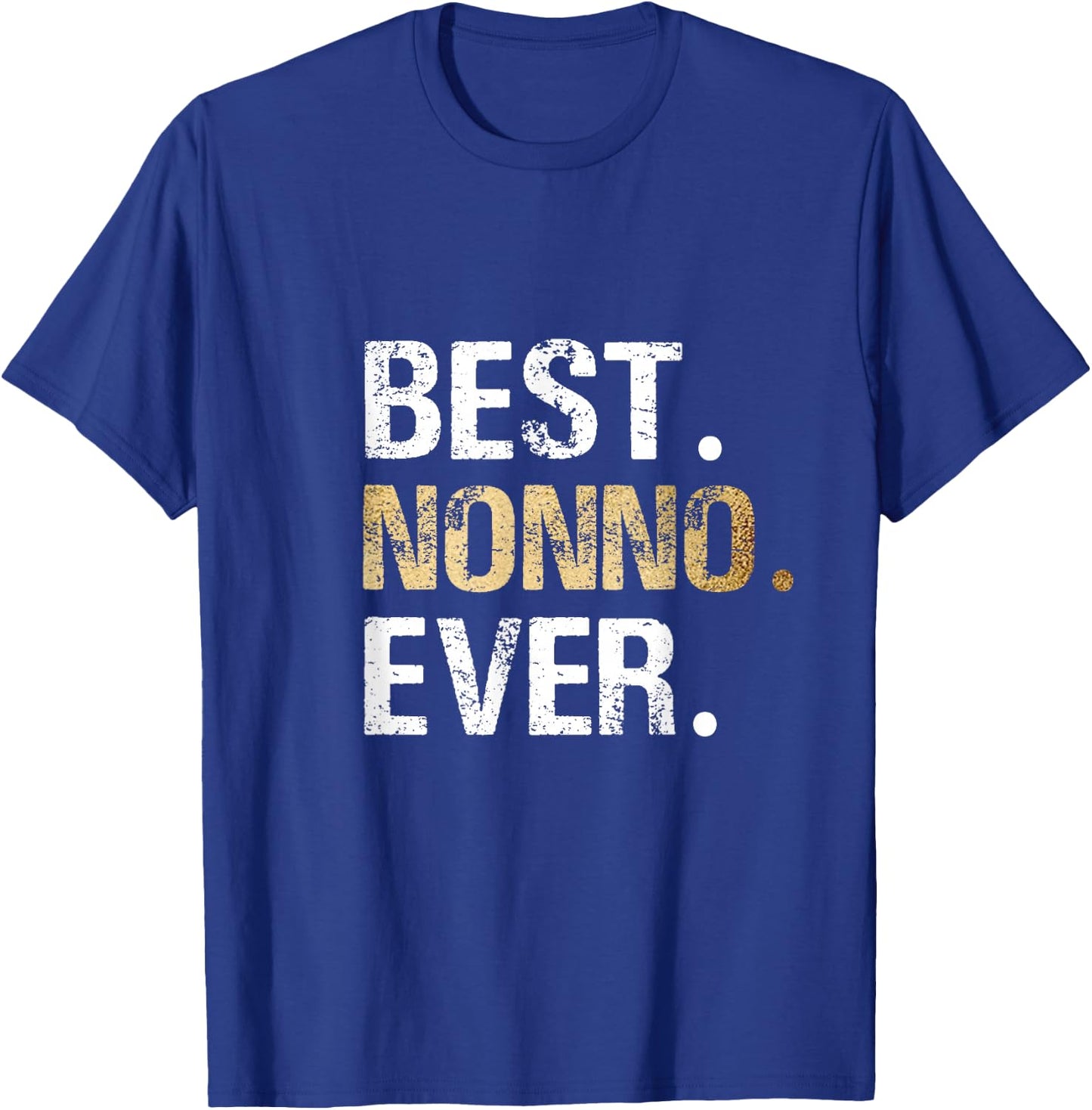 Nonno Gift from Granddaughter Grandson Best Nonno T-Shirt - T-Shirt | Royal