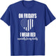Deployed Daddy - Red Friday Military Kids T-Shirt - T-Shirt | Royal