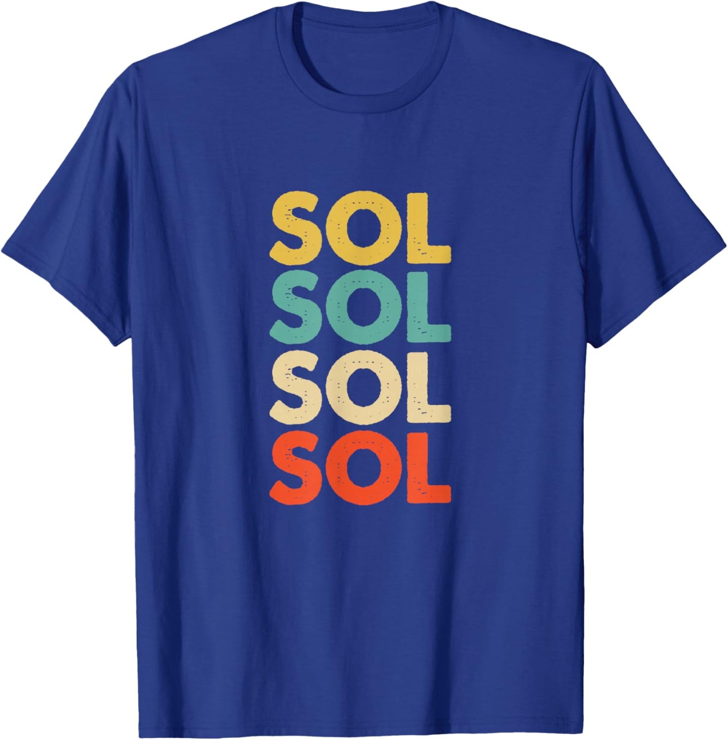 Sol Name T-Shirt - T-Shirt | Royal