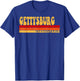 GETTYSBURG Pennsylvania City Vintage Roots Retro 70s 80s T-Shirt - T-Shirt | Royal