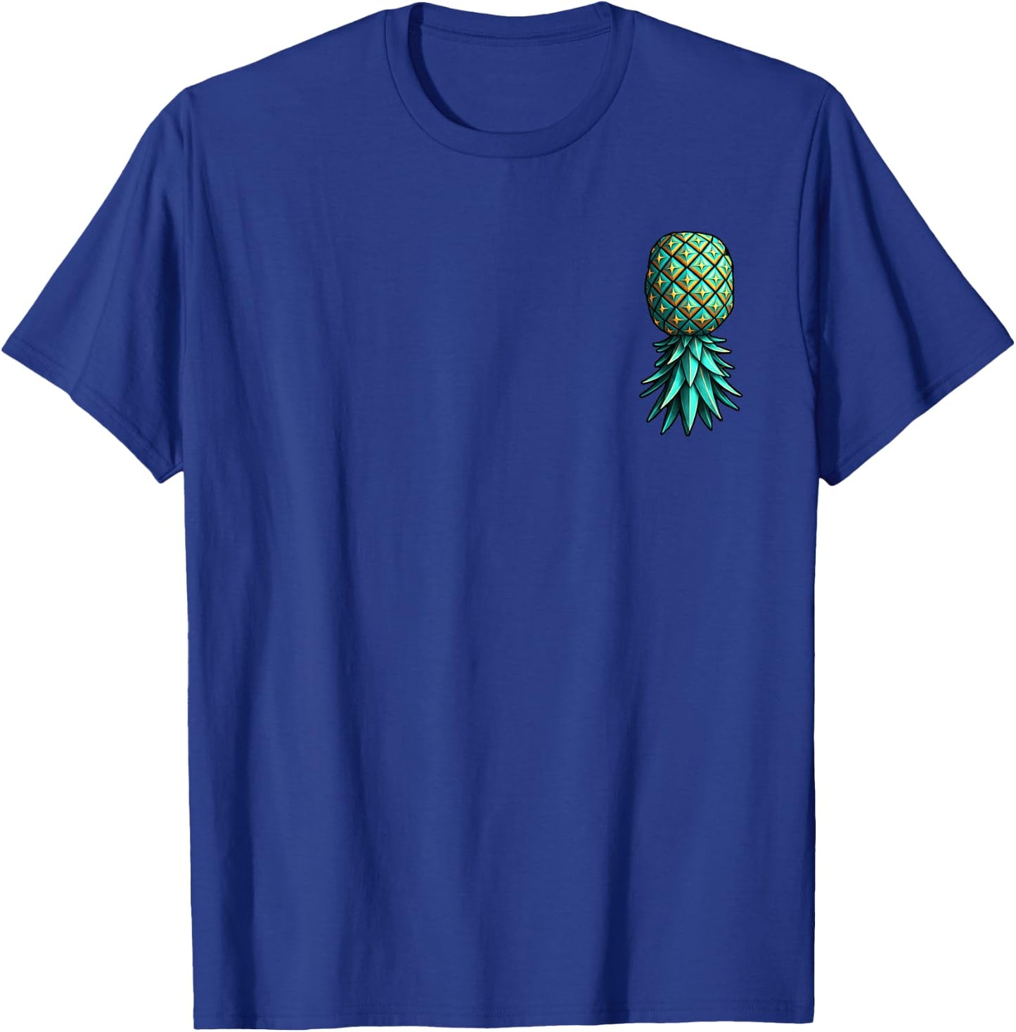 Secret Order - Upside Down Pineapple Alternative Lifestyle T-Shirt - T-Shirt | Royal