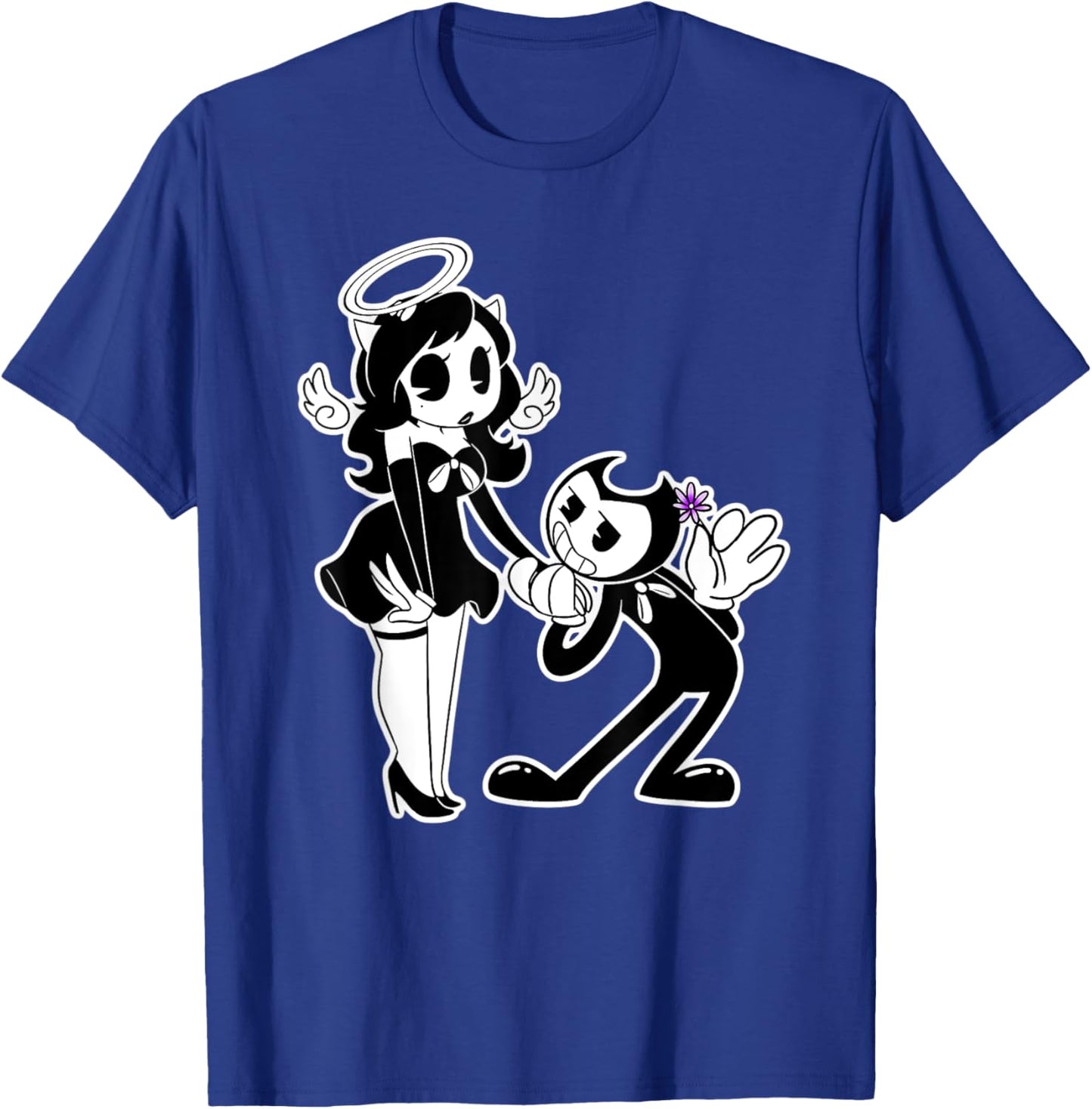 Alice Angel Gothic Angel x Bendy Demon T-Shirt - T-Shirt | Royal