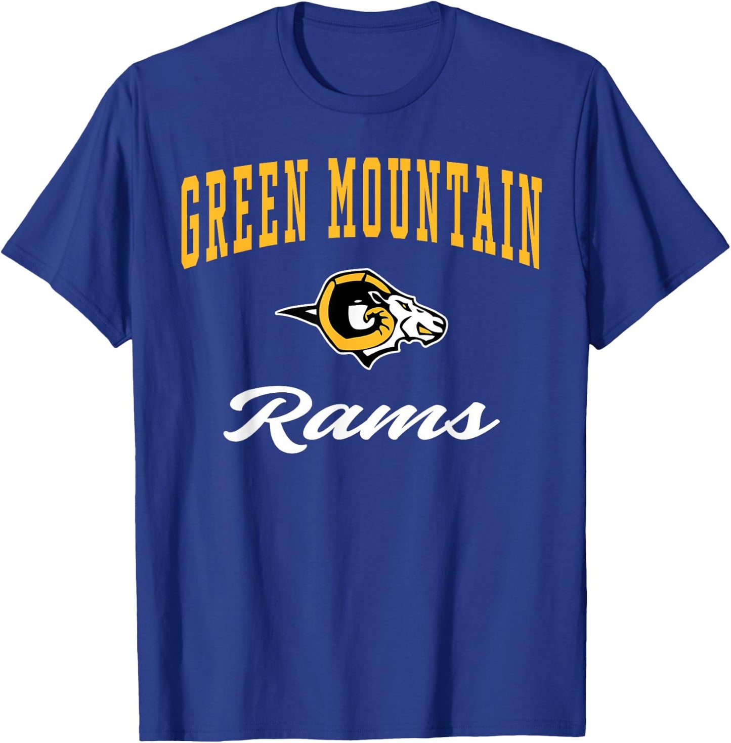 Green Mountain High School Rams C3 T-Shirt - T-Shirt | Royal