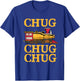 Train - Chug Beer Bottle - Depot Bar T-Shirt - T-Shirt | Royal