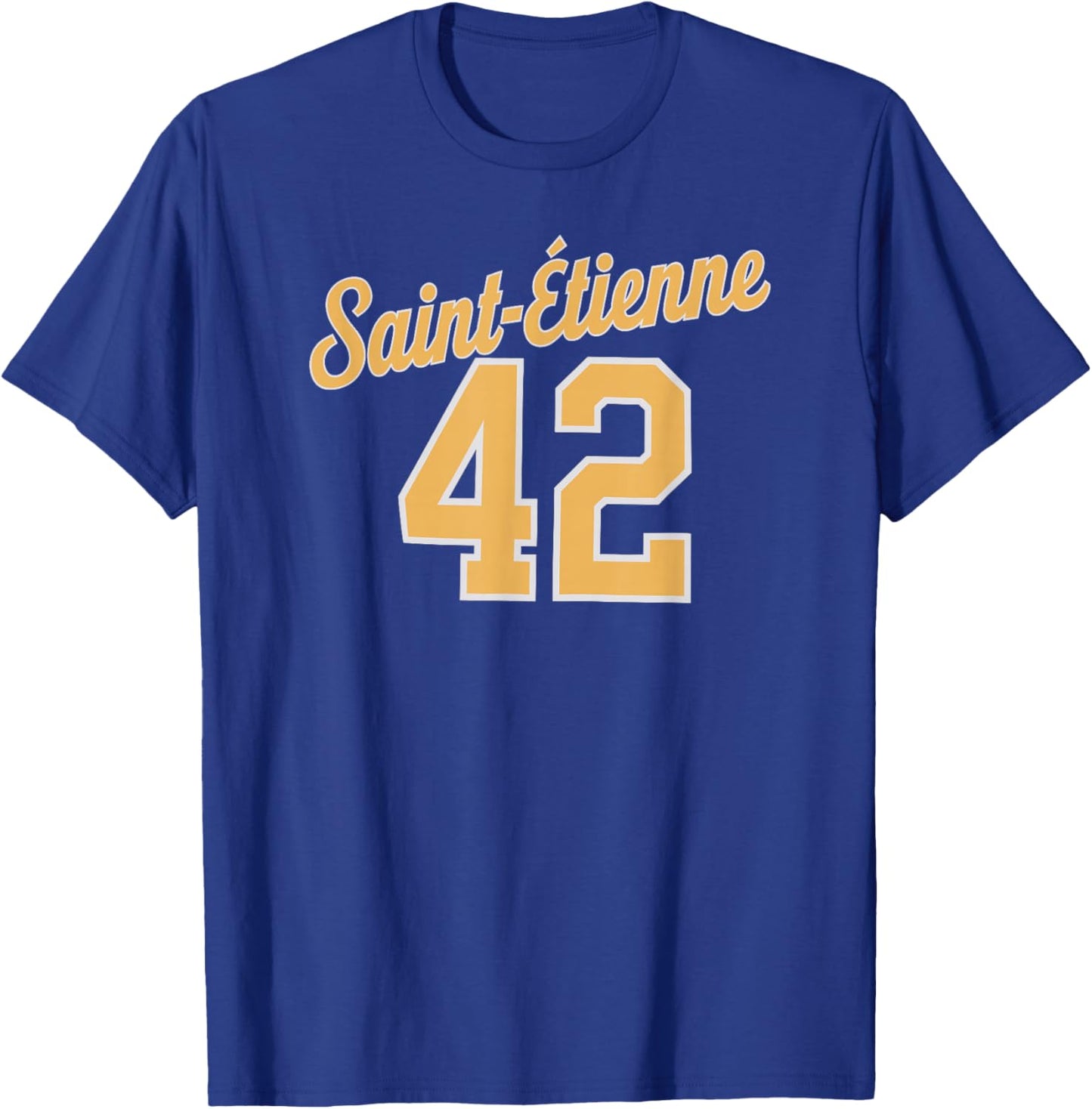 Saint-Étienne 42 , Black, S T-Shirt - T-Shirt | Royal