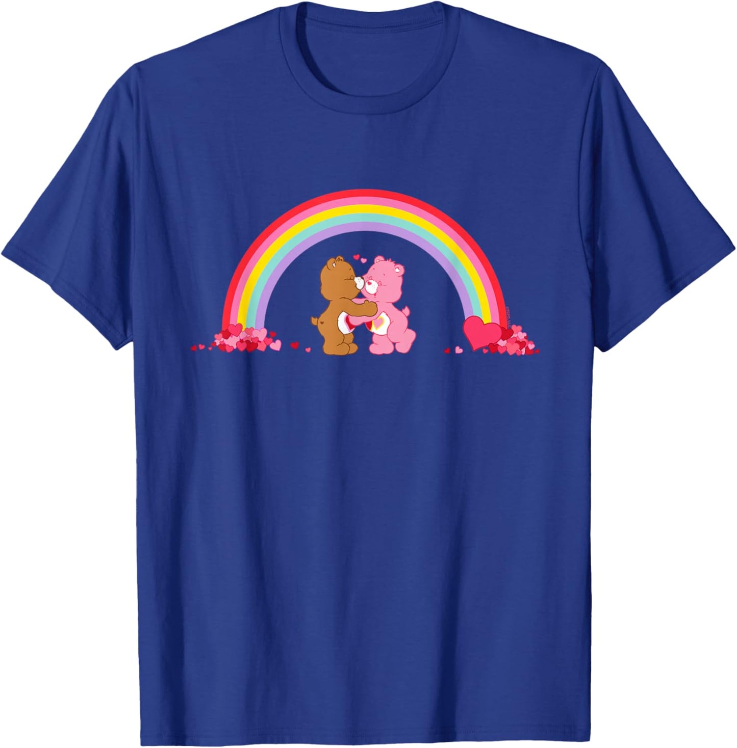 Care Bears Valentine's Kiss with Love-A-Lot and Tenderheart T-Shirt - T-Shirt | Royal