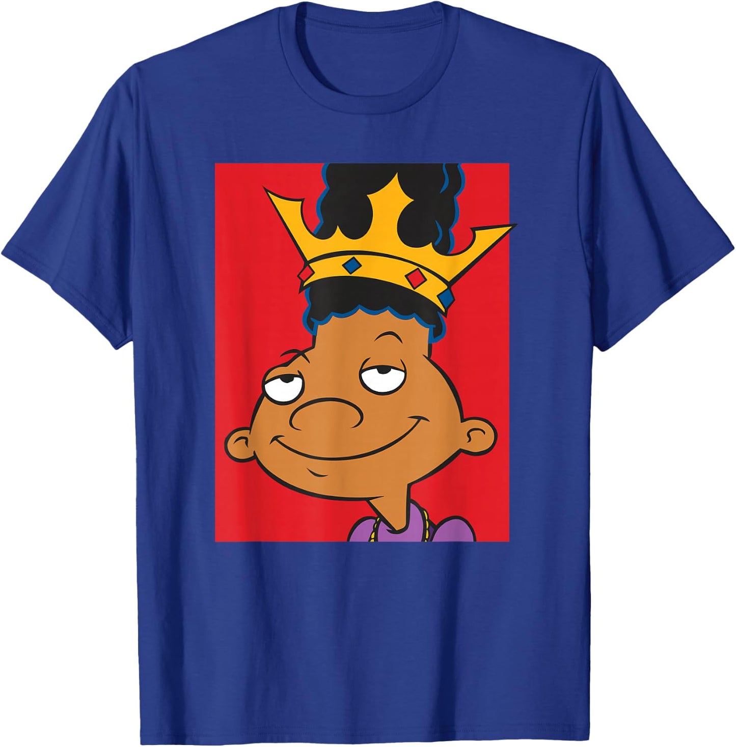 Hey Arnold Gerald Biggie Parody T-Shirt - T-Shirt | Royal