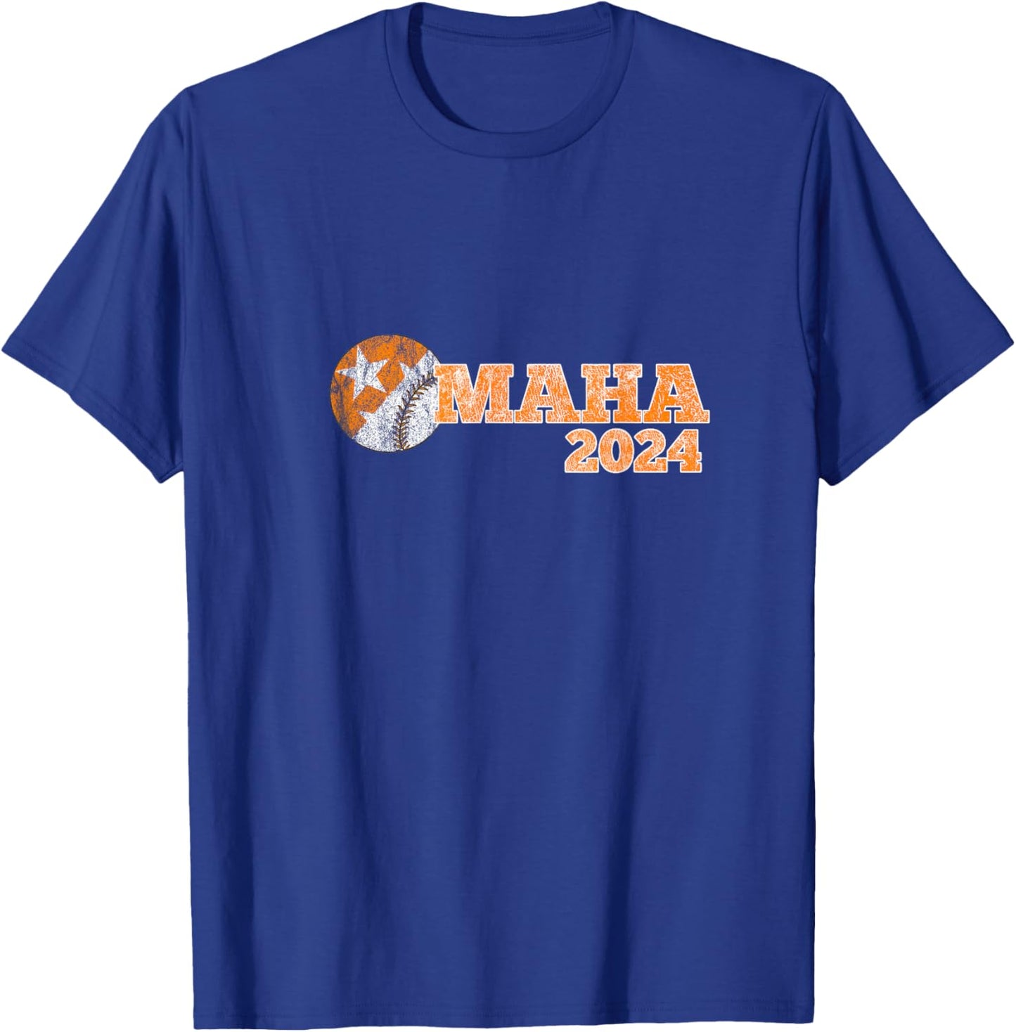 Fan of Tennessee In Baseball Going To Omaha T-Shirt - T-Shirt | Royal