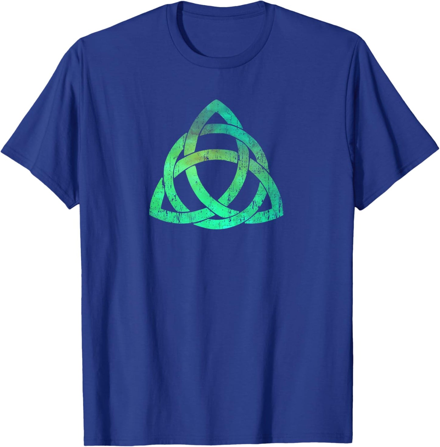 Irish Celtic Trinity Knot Triquetra Symbol Christian Faith T-Shirt - T-Shirt | Royal